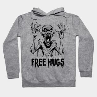 Free hugs Zombie Hoodie